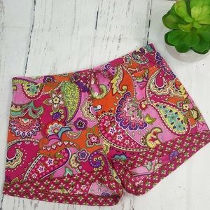 Vera Bradley drawstring cotton shorts